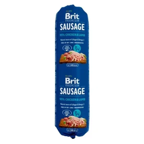 Brit Premium kutyaszalámi Csirke-Bárány 800g