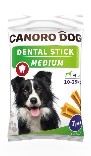 Canoro Dental Stick 180g Közepes testű kutyáknak