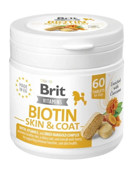 Brit Vitamins Biotin Skin & Coat 120 g Kutyáknak