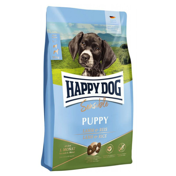 Happy Dog Supreme Sensible Puppy - Lamb & Rice - 18 kg