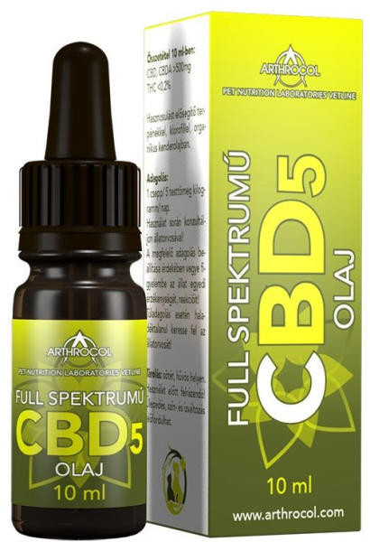 Arthrocol full spektrumú CBD olaj kutyák számára 10ml
