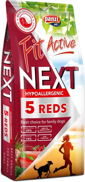 Panzi FitActive Next 5 Reds vöröshúsos kutyatáp 15kg - 15 kg