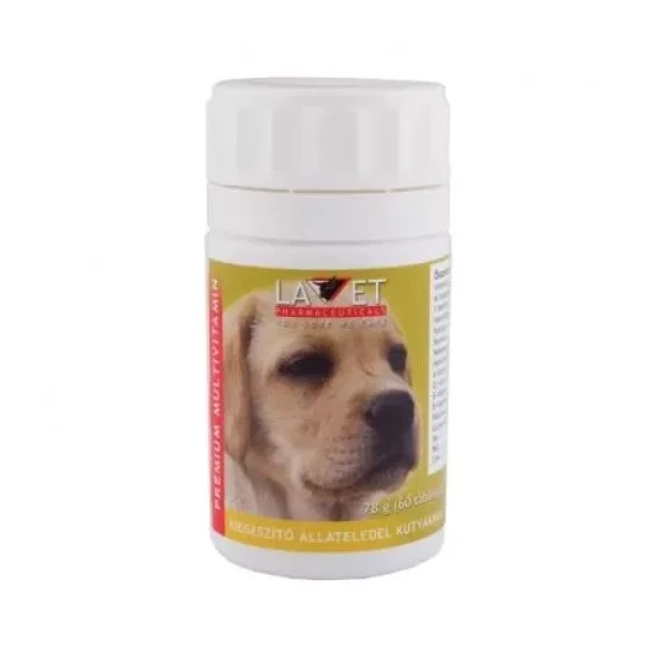 Lavet Prémium Multivitamin tabletta kutyáknak 60db
