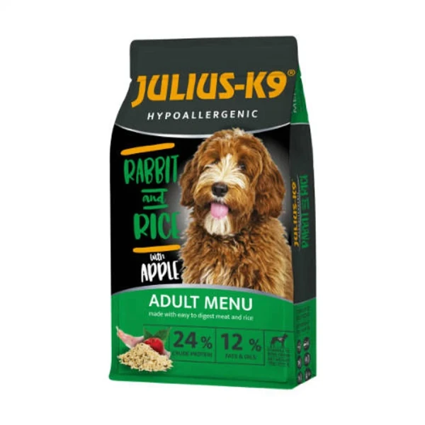  JULIUS K-9 HighPremium 12kg ADULT Vital Essentials Rabbit&Rice