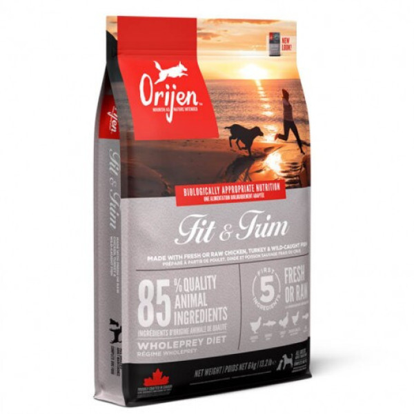 ORIJEN Fit & Trim kutyatáp 11,4kg