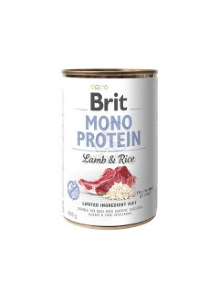 Brit Mono Protein Lamb & Rice 6x400g