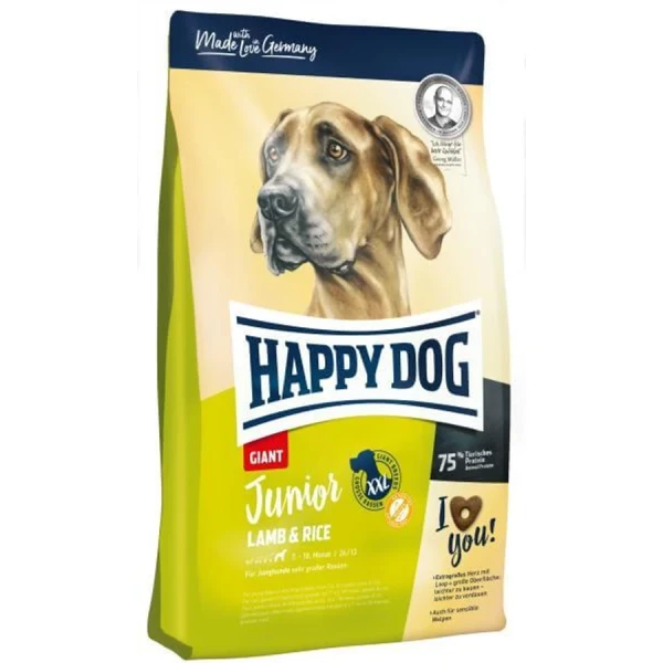 Happy Dog Junior Giant Lamb & Rice  - 15 kg